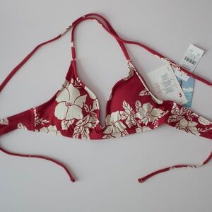 Roxy SD Beach Classics Athletic Triangle Bikini Top XS